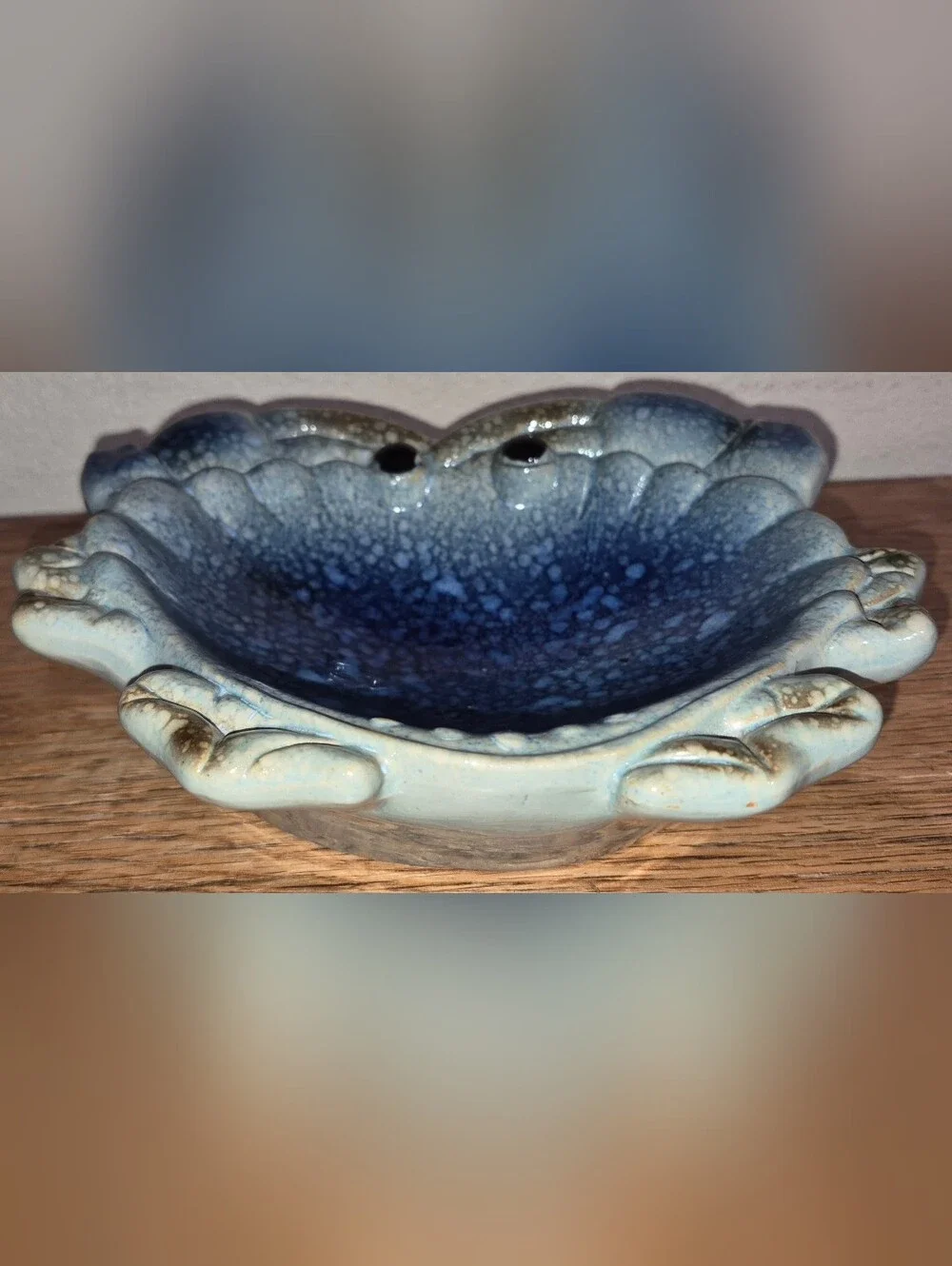 Handmade Coastal-themed Crab-Shaped trinket Bowl